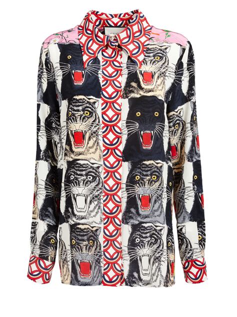 camicia gucci con tigre